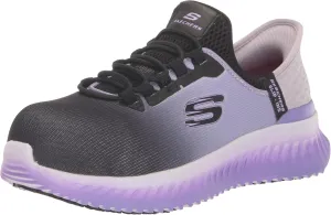 Skechers Women's Slip-Ins Work: Tilido - Ombray Slip Resistant Bungee Sneakers