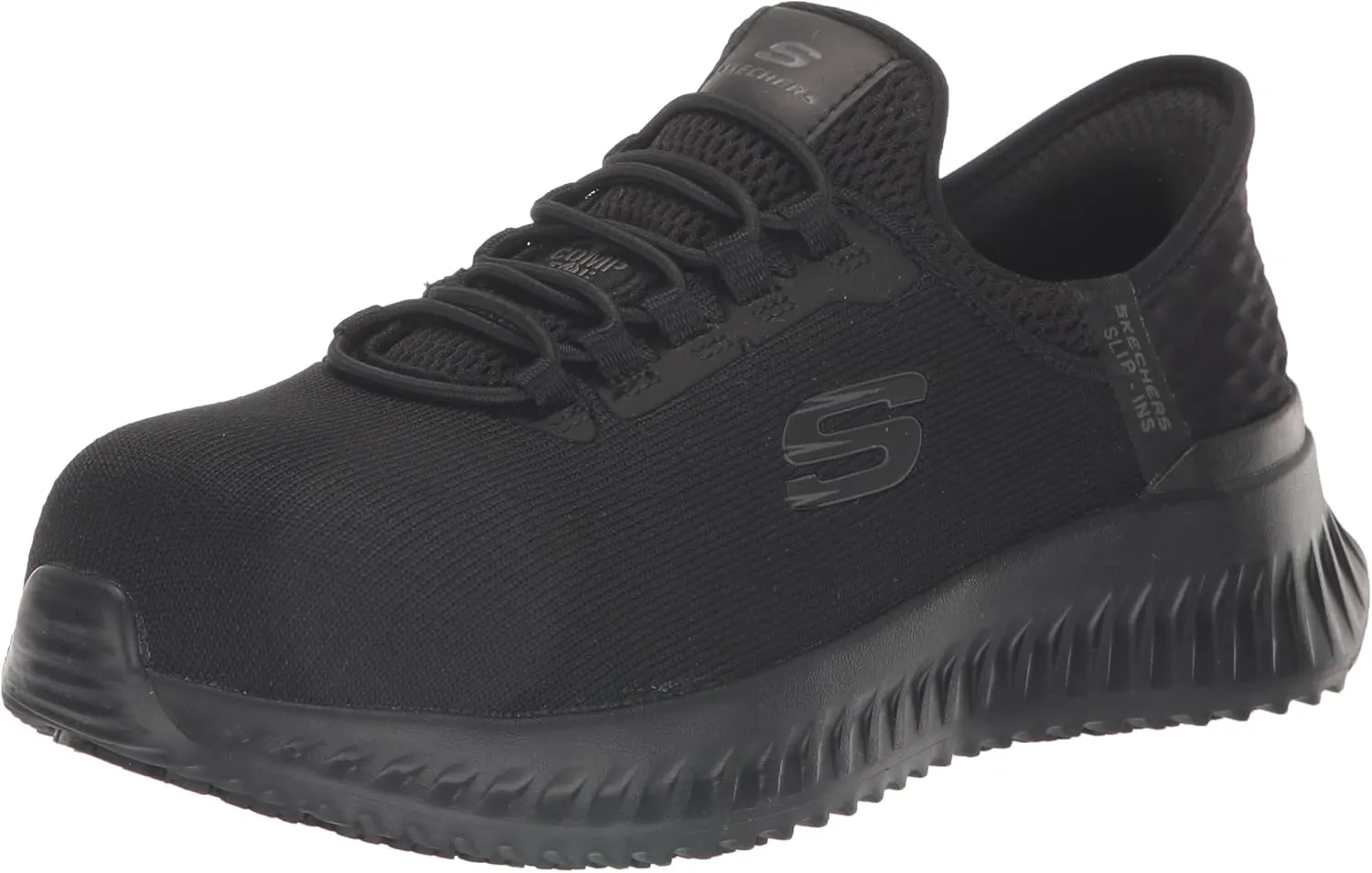Skechers Women's Slip-Ins Work: Tilido - Ombray Slip Resistant Bungee Sneakers