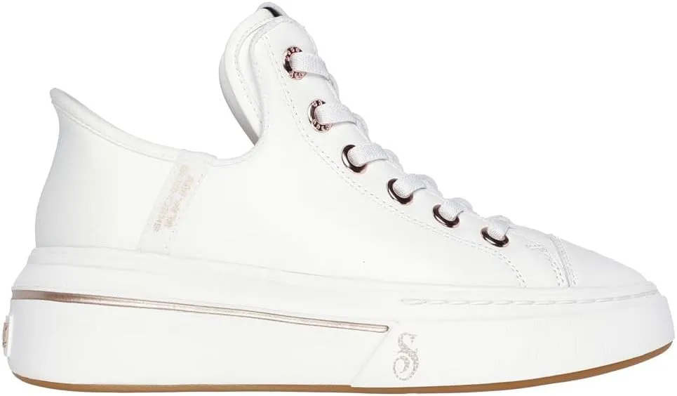 Skechers Women's Snoop Dogg:Snoop One-og Leather Hands Free Slip-ins Sneaker