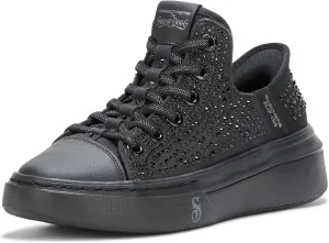 Skechers Women's Snoop One-Rhine-Stoned Hands Free Slip-ins Sneaker