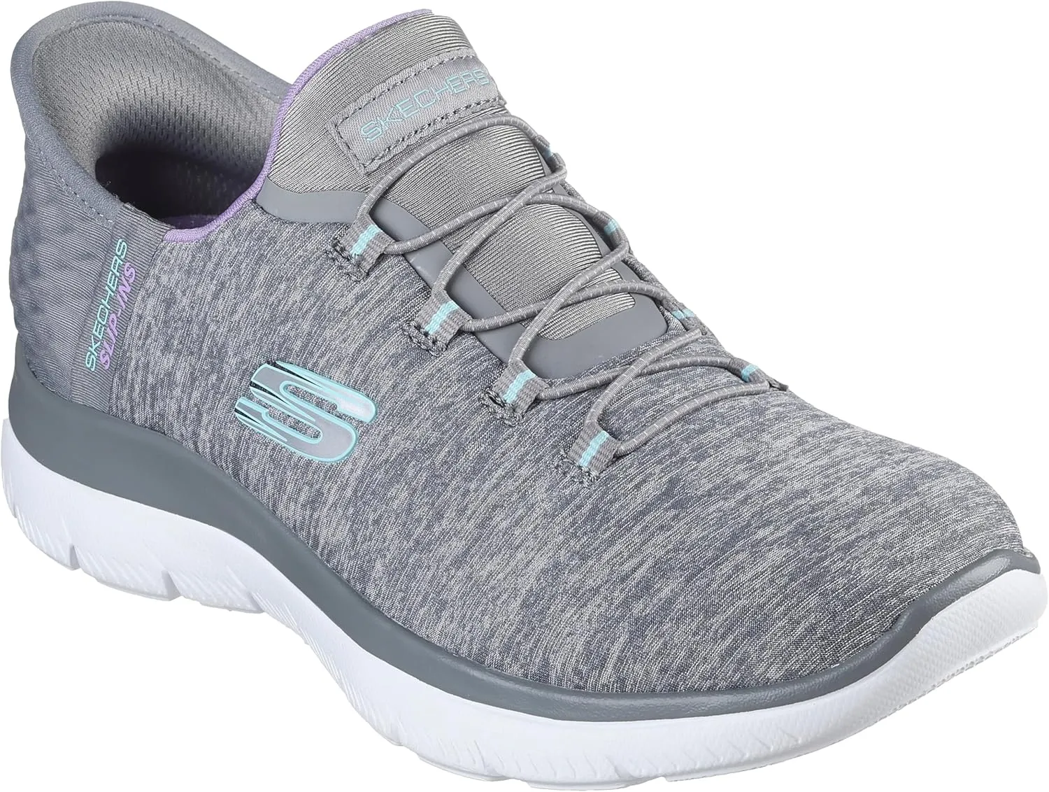 Skechers Women's Summits Hands-Free Slip-Ins – Memory Foam Insole, Heel Pillow, Vegan Materials Sneakers