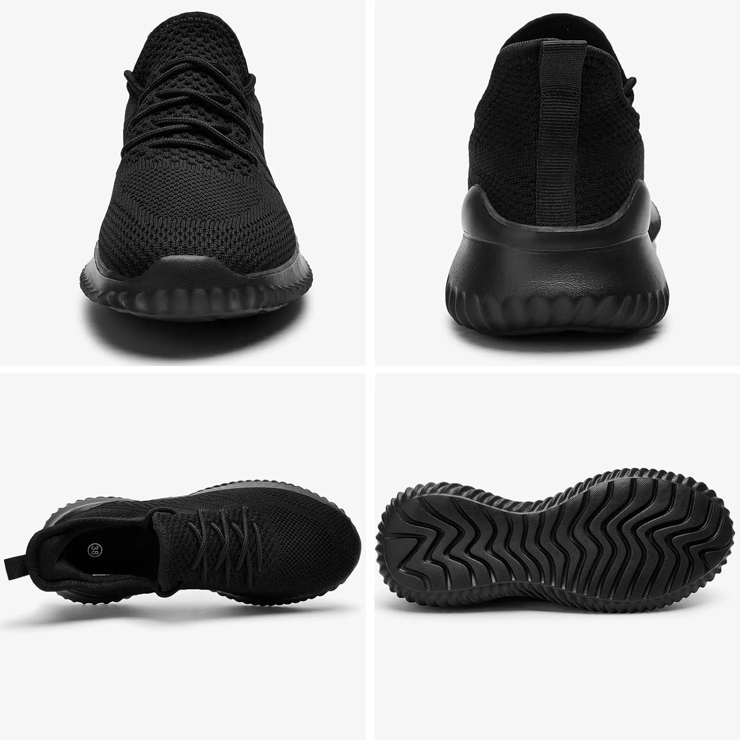 Slow Man Womens Walking Tennis Shoes Fashion Slip on Comfortable Lightweight Memory Foam Athletic Casual Sneakers for Running Gym Workout Nurse