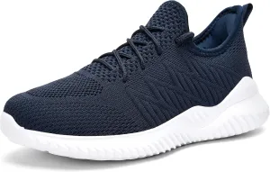 Slow Man Womens Walking Tennis Shoes Fashion Slip on Comfortable Lightweight Memory Foam Athletic Casual Sneakers for Running Gym Workout Nurse