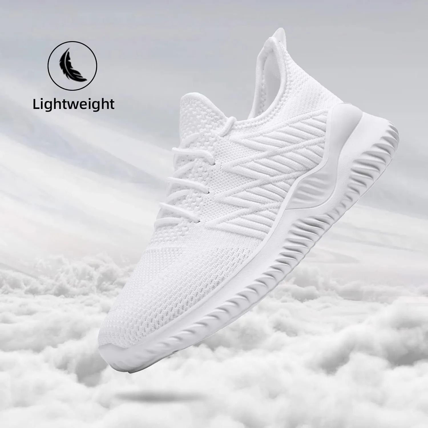 Slow Man Womens Walking Tennis Shoes Fashion Slip on Comfortable Lightweight Memory Foam Athletic Casual Sneakers for Running Gym Workout Nurse