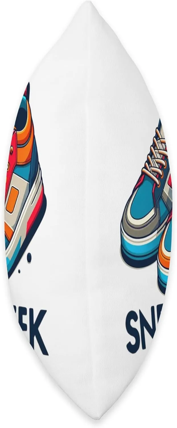 Sneakerhead's Dream - Vibrant Sneaker Culture Kicks Design Throw Pillow
