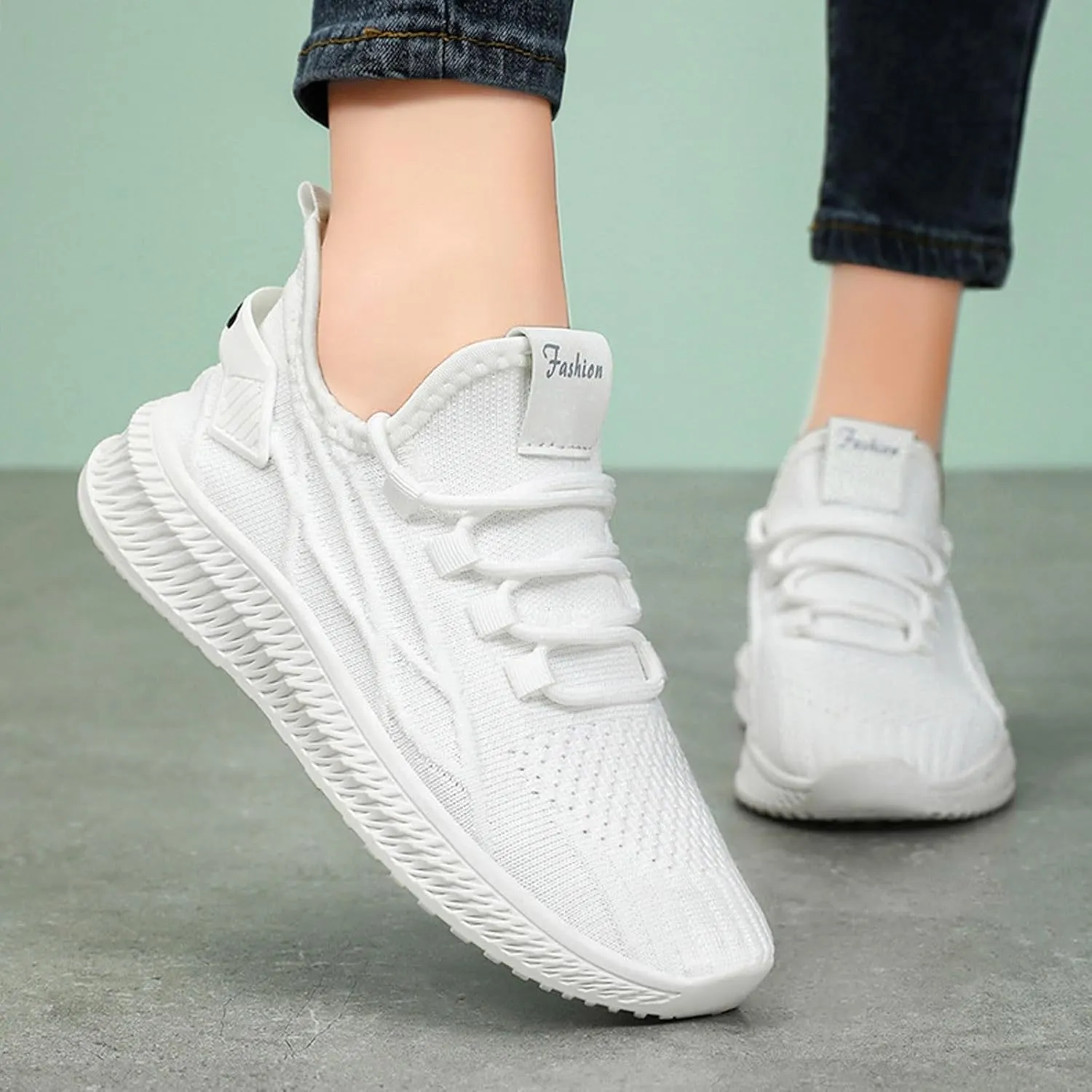 Sneakers Women High Tops Women's Workout Sport Work Casual Tennis Shoes Cute Shoes for Teen Girls Womans Shoes