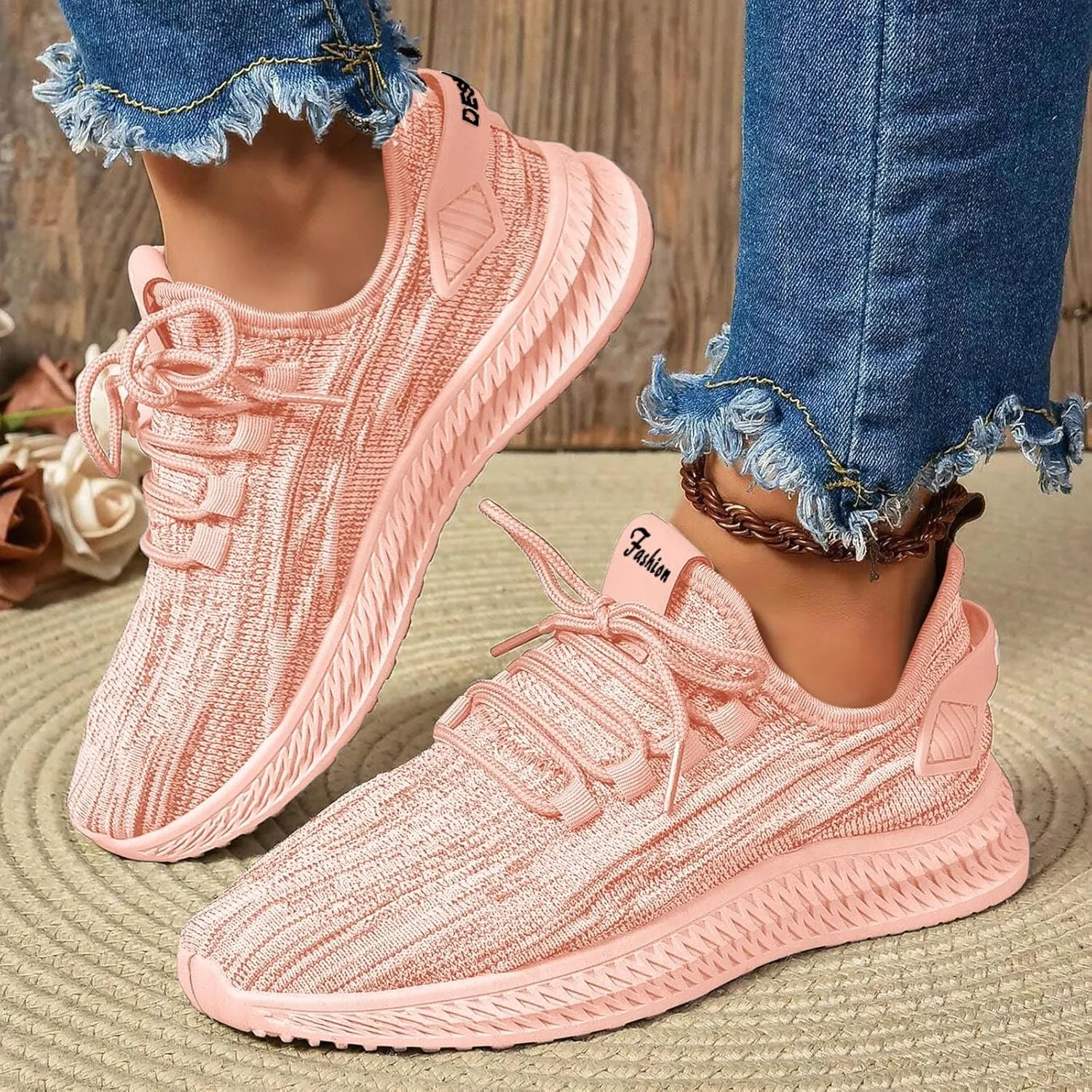 Sneakers Women High Tops Women's Workout Sport Work Casual Tennis Shoes Cute Shoes for Teen Girls Womans Shoes