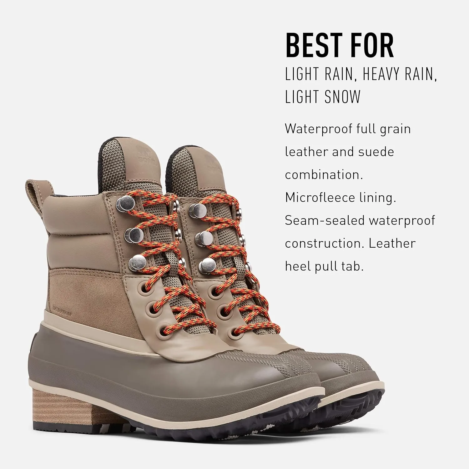 Sorel Women's Slimpack III Hiker - Rain and Snow - Waterproof