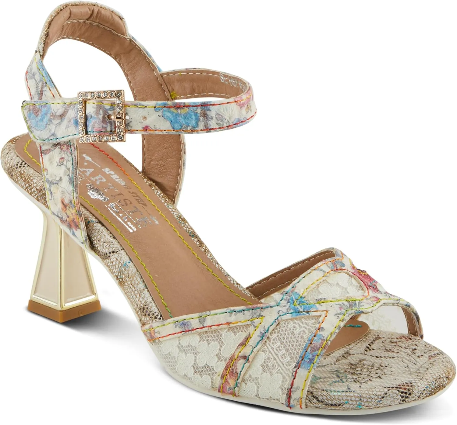 Spring Step L'Artiste Women's CHATEL Open-Toe Sandals - Classic Elegance with a Contemporary Twist