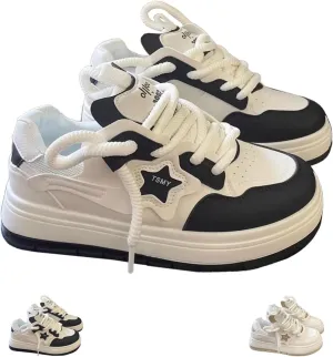 Star Shoes Walking Sneakers for Women Breathable Sporty Charm Y2K Aesthetic Cute Chunky Comfort Insole US 4-8