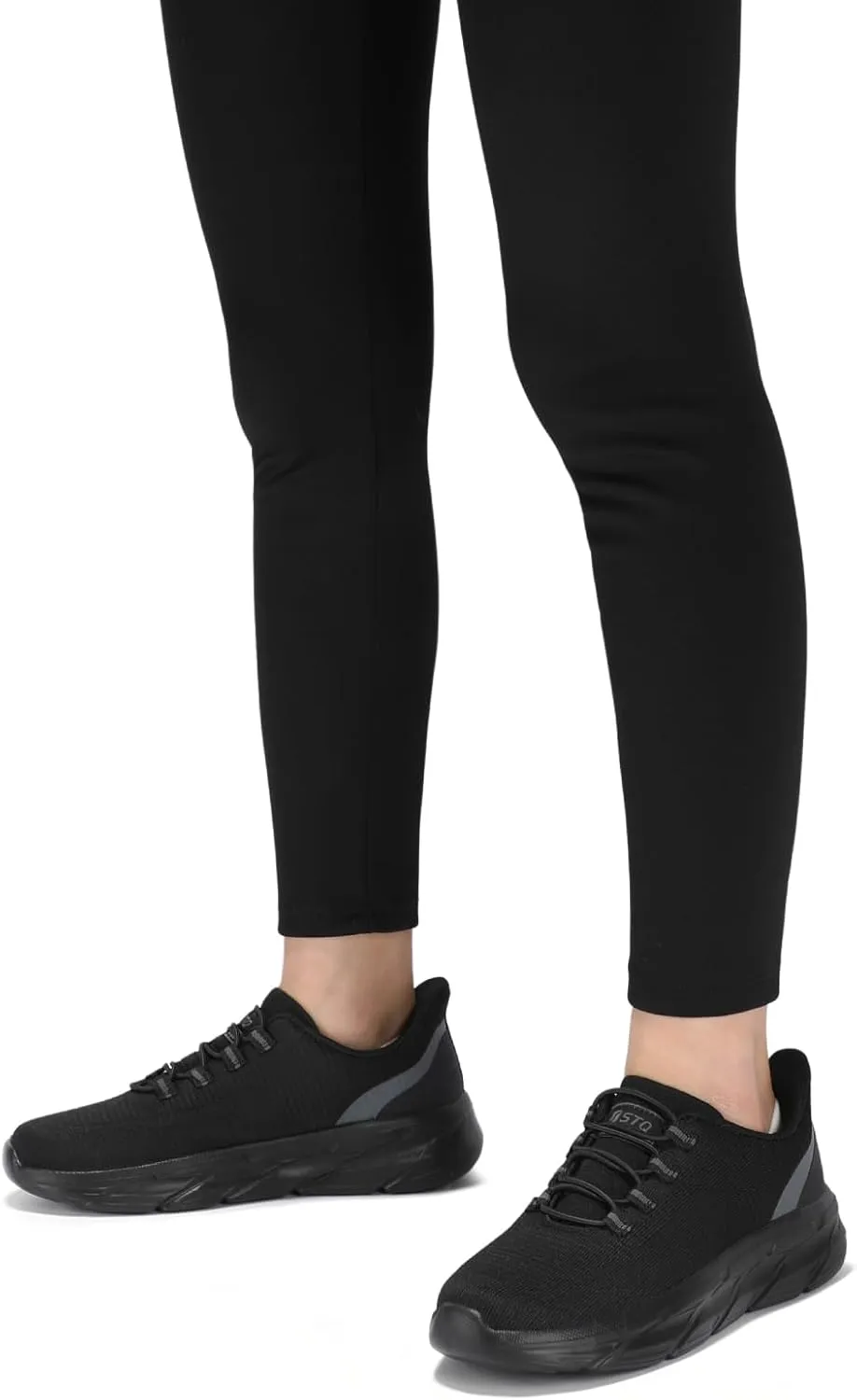 STQ Slip On Shoes Women - Orthopedic Walking Sneakers Comfortable Breathable Lightweight Casual Tennis Shoe for Plantar Fasciitis Relief