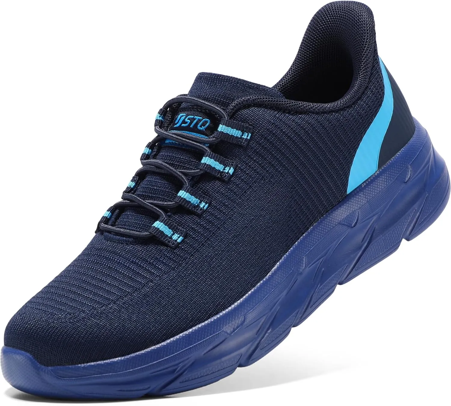 STQ Slip On Shoes Women - Orthopedic Walking Sneakers Comfortable Breathable Lightweight Casual Tennis Shoe for Plantar Fasciitis Relief