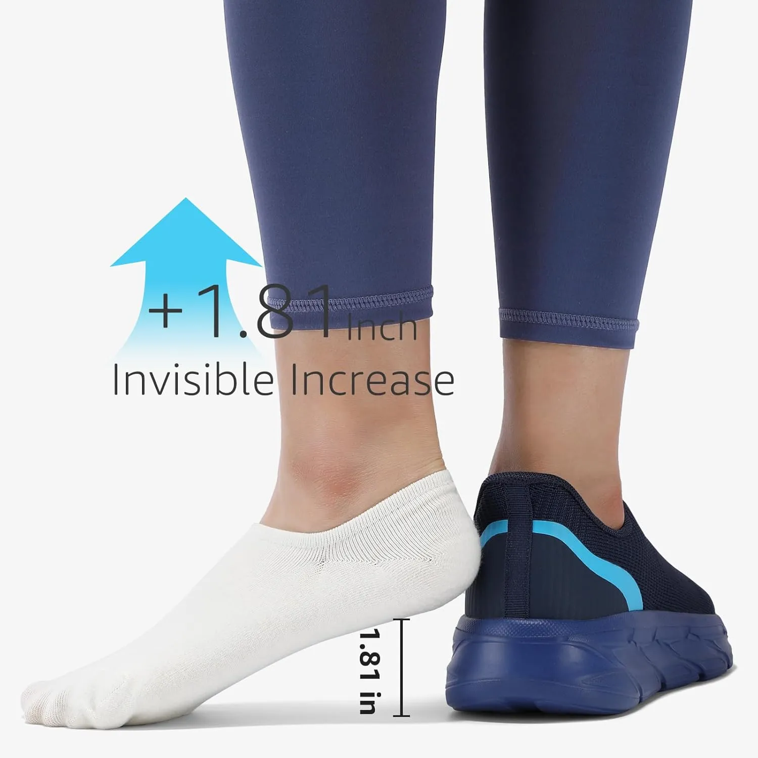 STQ Slip On Shoes Women - Orthopedic Walking Sneakers Comfortable Breathable Lightweight Casual Tennis Shoe for Plantar Fasciitis Relief