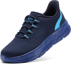 STQ Slip On Shoes Women - Orthopedic Walking Sneakers Comfortable Breathable Lightweight Casual Tennis Shoe for Plantar Fasciitis Relief