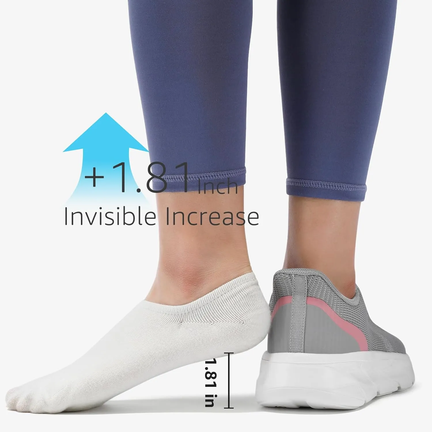 STQ Slip On Shoes Women - Orthopedic Walking Sneakers Comfortable Breathable Lightweight Casual Tennis Shoe for Plantar Fasciitis Relief
