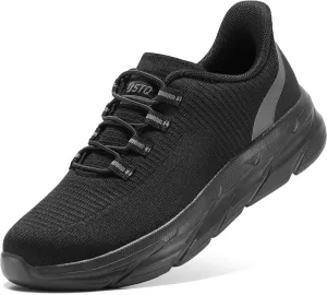 STQ Slip On Shoes Women - Orthopedic Walking Sneakers Comfortable Breathable Lightweight Casual Tennis Shoe for Plantar Fasciitis Relief