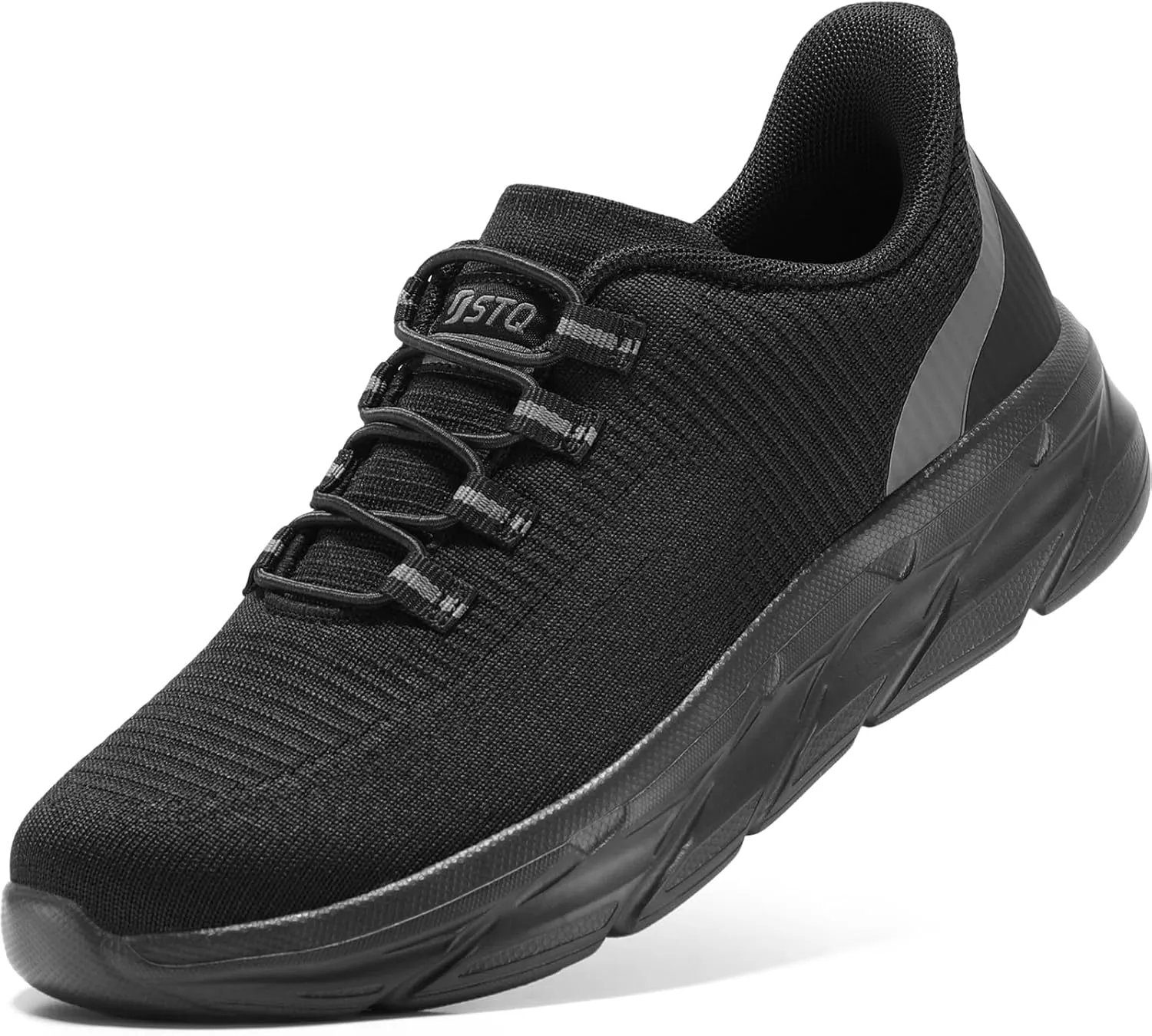 STQ Slip On Shoes Women - Orthopedic Walking Sneakers Comfortable Breathable Lightweight Casual Tennis Shoe for Plantar Fasciitis Relief