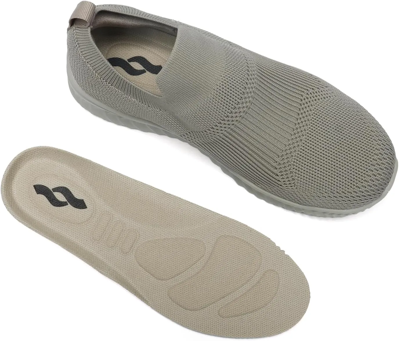 STQ Slip On Sneakers for Women Walking Shoes Awake
