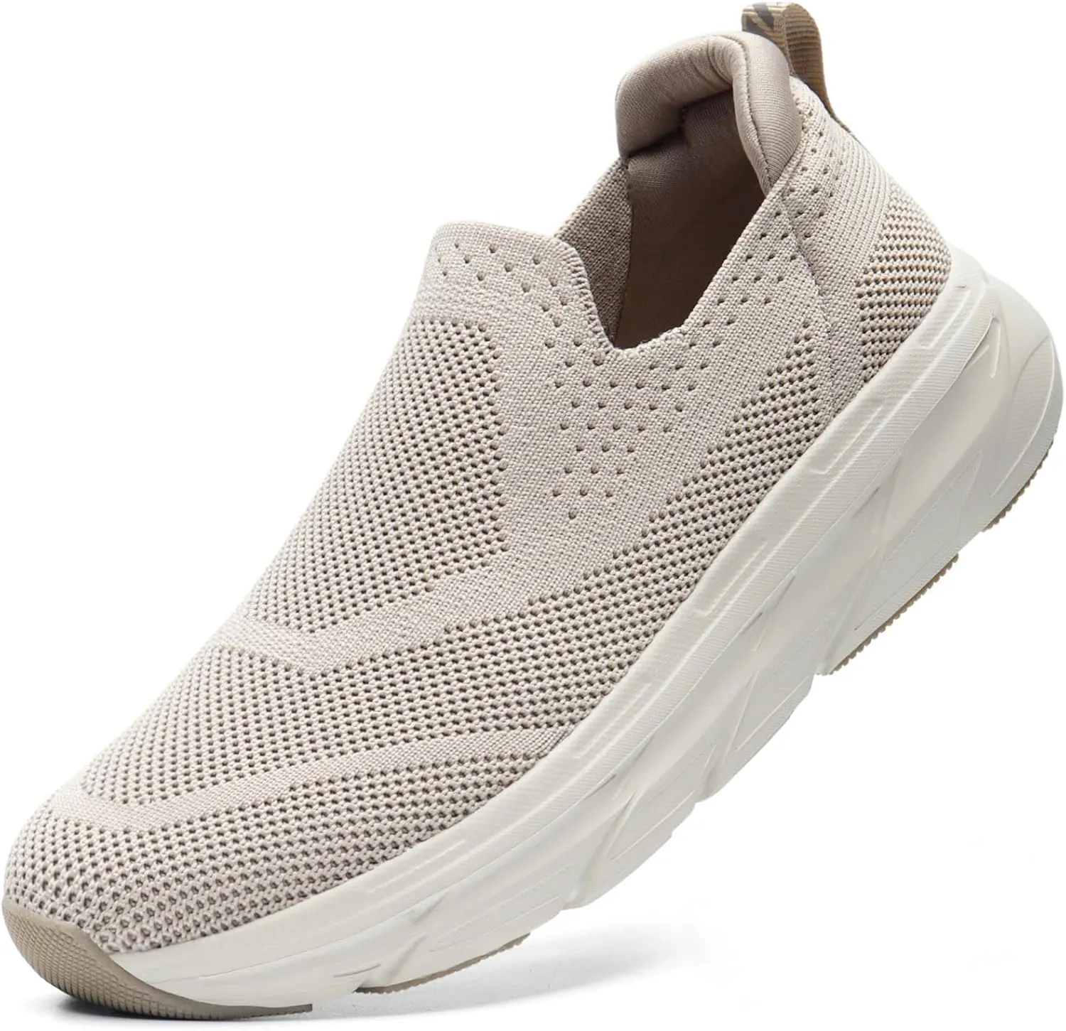 STQ Slip on Sneakers Women Walking Shoes with Arch Support Comfortable Non-Slip Nurse Shoes