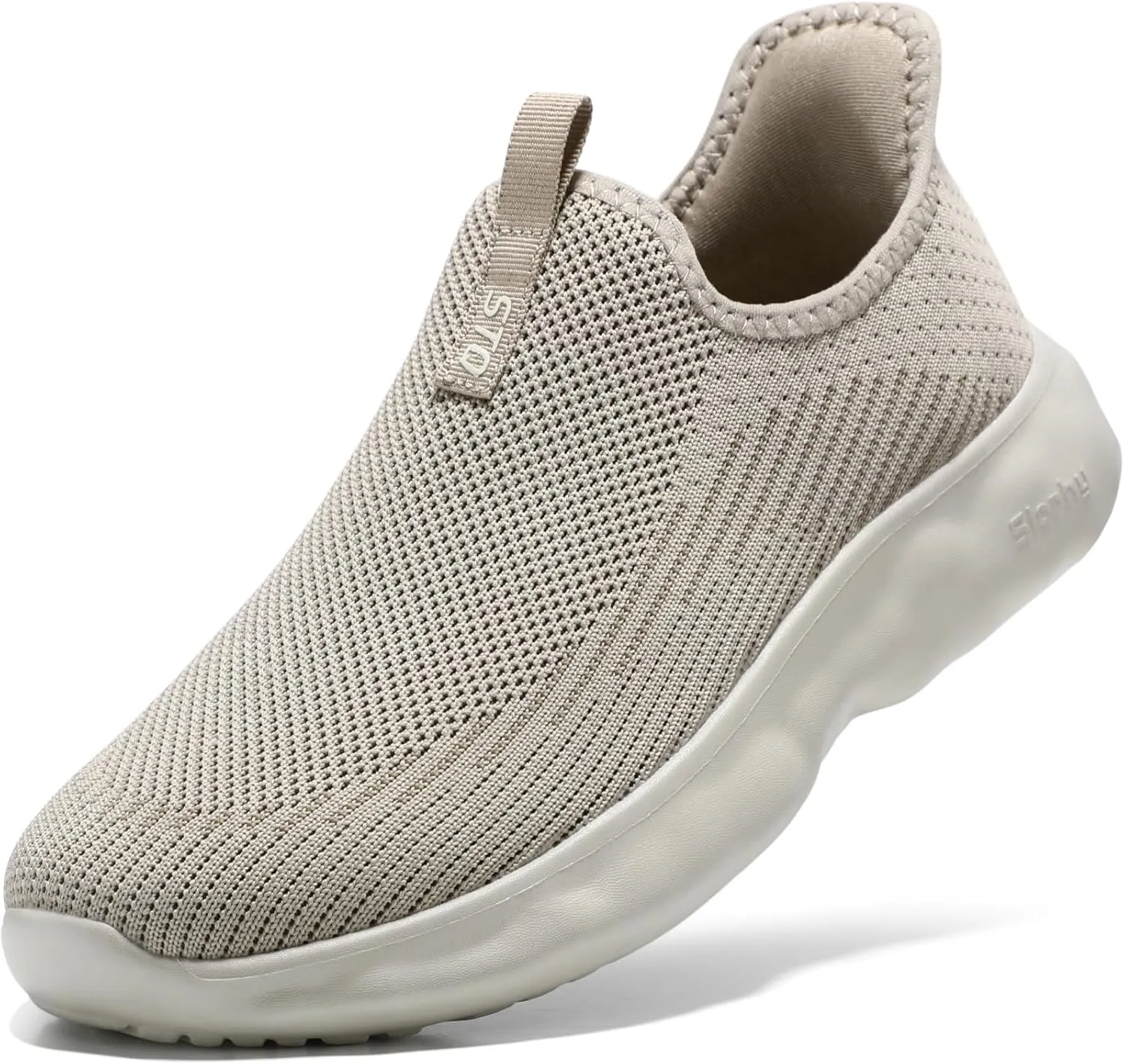 STQ Slip On Womens Sneakers Walking Orthopedic Breathable Arch Support Shoes with Cloud-Like Sole