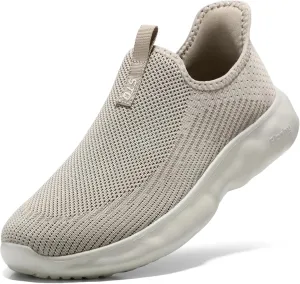STQ Slip On Womens Sneakers Walking Orthopedic Breathable Arch Support Shoes with Cloud-Like Sole