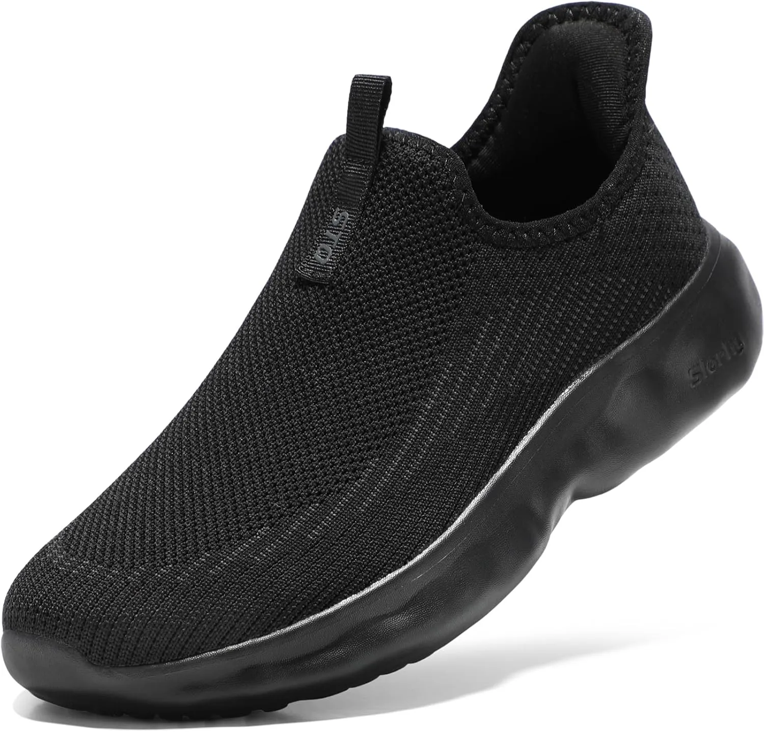 STQ Slip On Womens Sneakers Walking Orthopedic Breathable Arch Support Shoes with Cloud-Like Sole