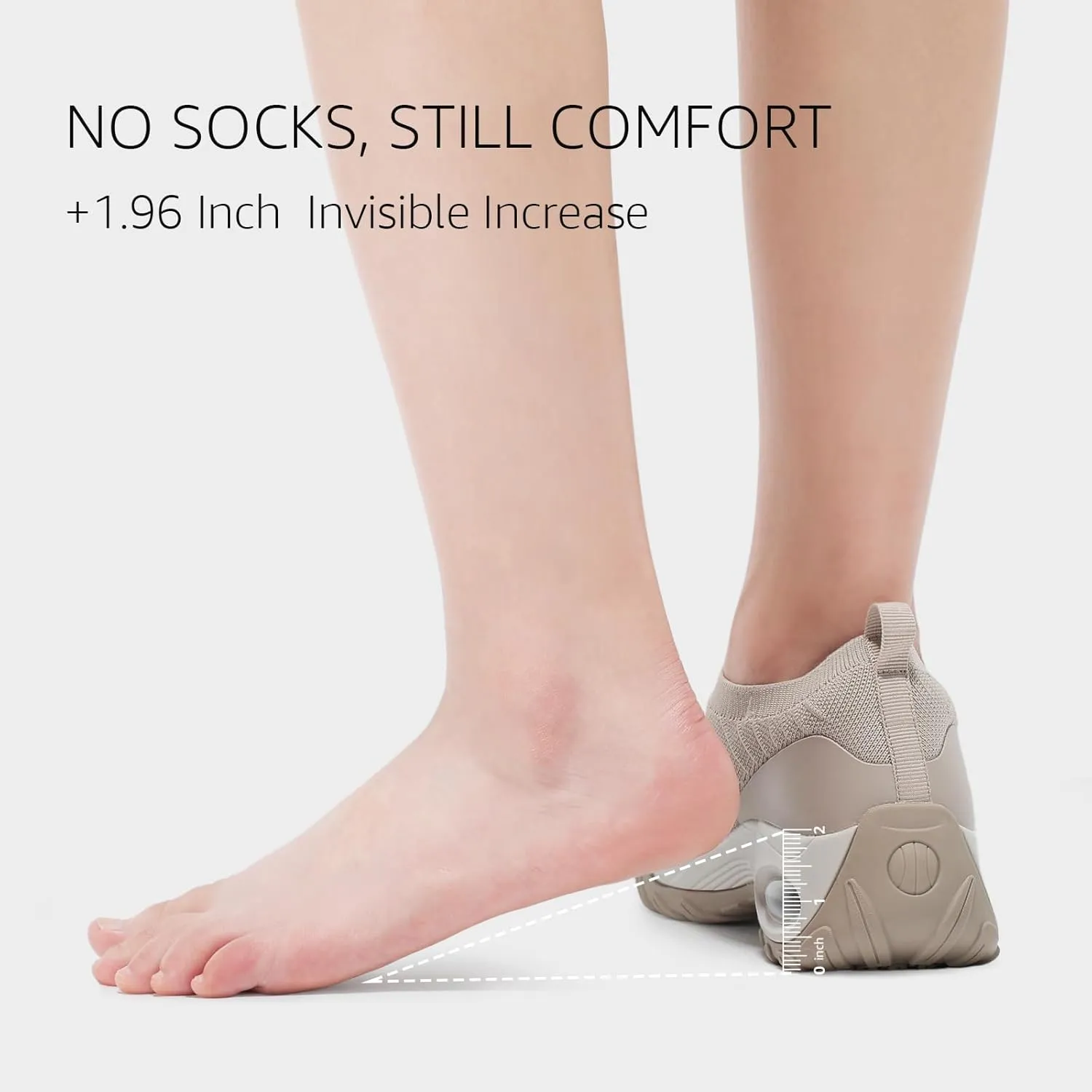 STQ Walking Shoes for Women Non Slip Work Shoes Comfort Slip on Sneakers