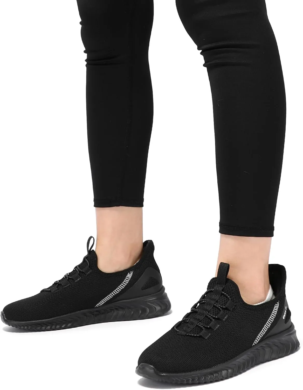 STQ Walking Shoes Women Orthopedic Slip On Breathable Mesh Sneakers Lightweight Arch Support Non Slip Maternity Nurse Ladies Tennis Plantar Fasciitis