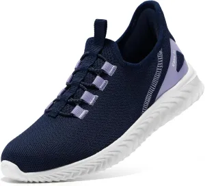 STQ Walking Shoes Women Orthopedic Slip On Breathable Mesh Sneakers Lightweight Arch Support Non Slip Maternity Nurse Ladies Tennis Plantar Fasciitis