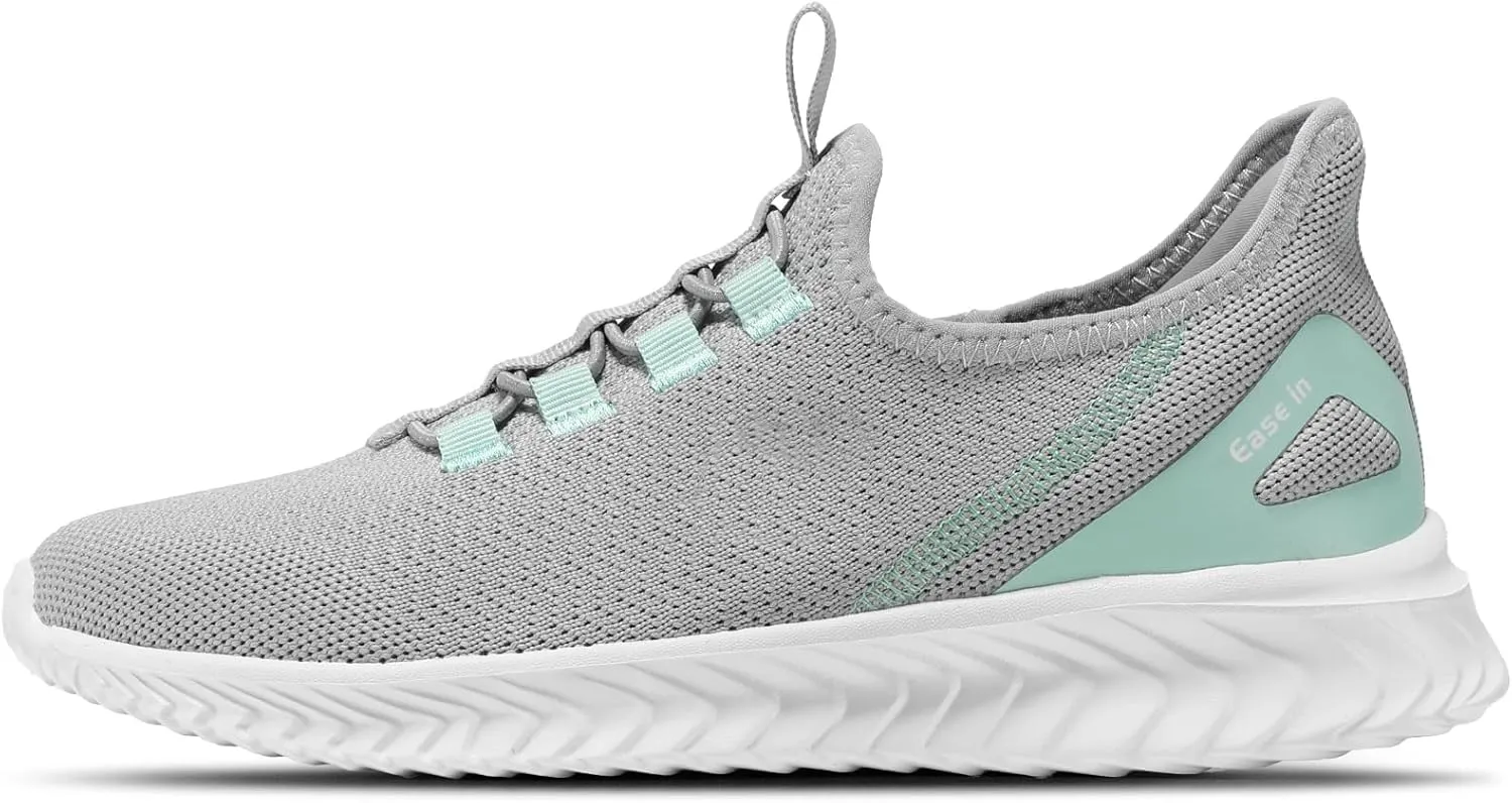 STQ Walking Shoes Women Orthopedic Slip On Breathable Mesh Sneakers Lightweight Arch Support Non Slip Maternity Nurse Ladies Tennis Plantar Fasciitis