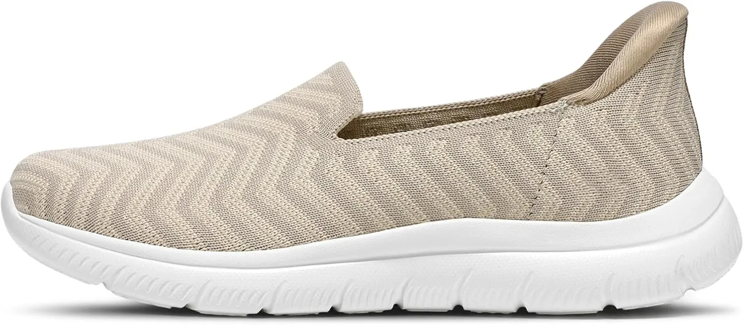 STQ Walking Shoes Women Slip on Sneakers Orthopedic Shoes Non Slip Elderly Comfort Lightweight Casual Standing Travelling