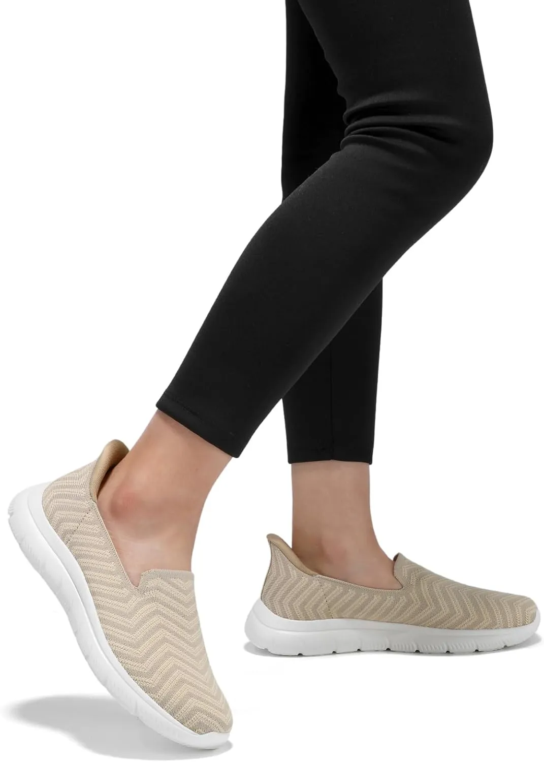 STQ Walking Shoes Women Slip on Sneakers Orthopedic Shoes Non Slip Elderly Comfort Lightweight Casual Standing Travelling