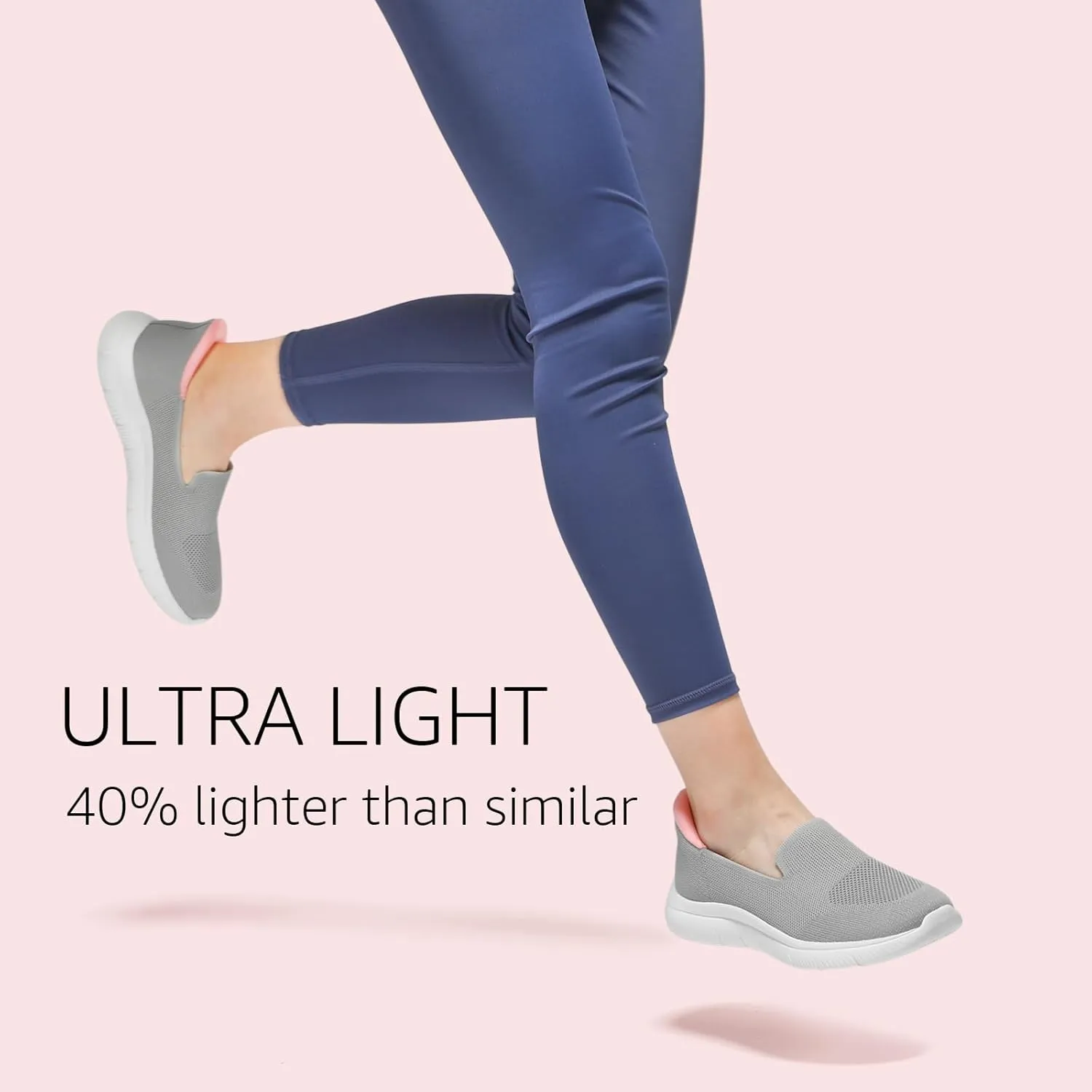STQ Walking Shoes Women Slip on Sneakers Orthopedic Shoes Non Slip Elderly Comfort Lightweight Casual Standing Travelling