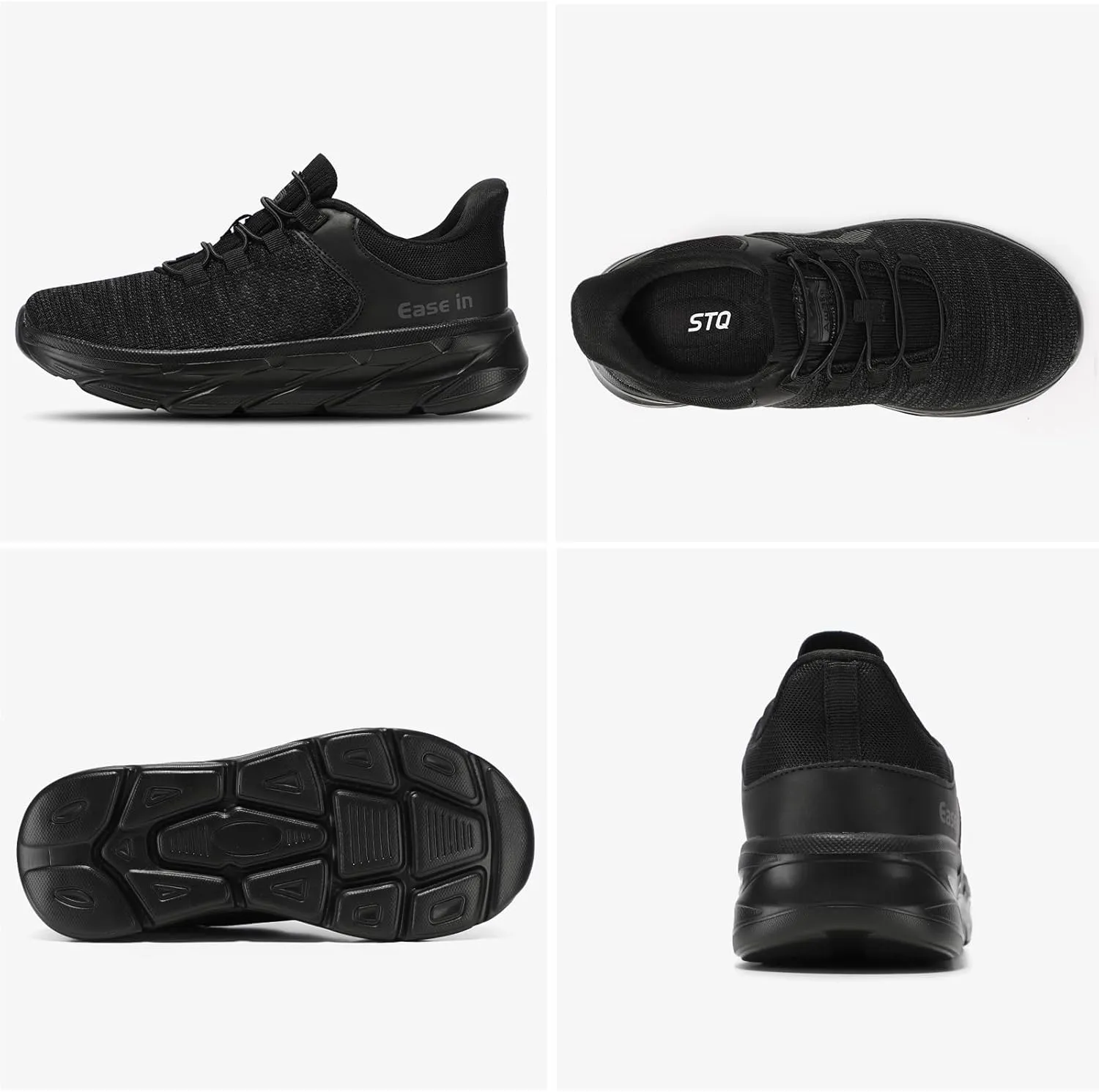 STQ Women Slip on Sneakers Orthopedic Walking Shoes for Pregnant and Busy Mom