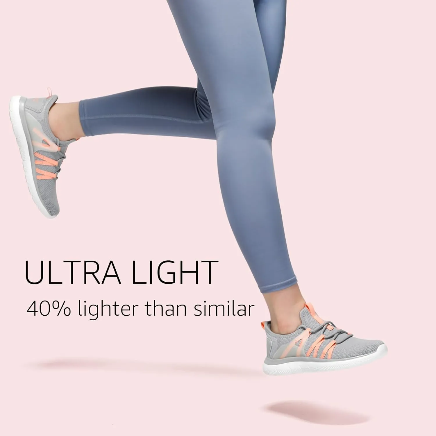 STQ Womens Slip on Sneakers Breathable Tennis Arch Support Comfortable Walking Shoes Plantar Fasciitis Orthopedic Workout Gym Cross Training Athletic Standing