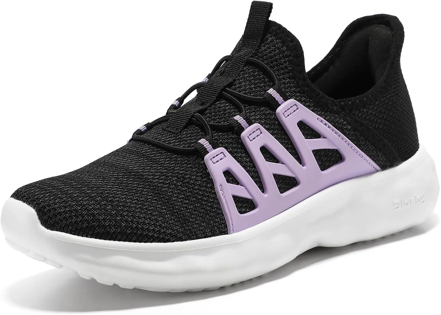 STQ Womens Walking Shoes Orthopedic Slip on Sneakers with Plantar Fasciitis