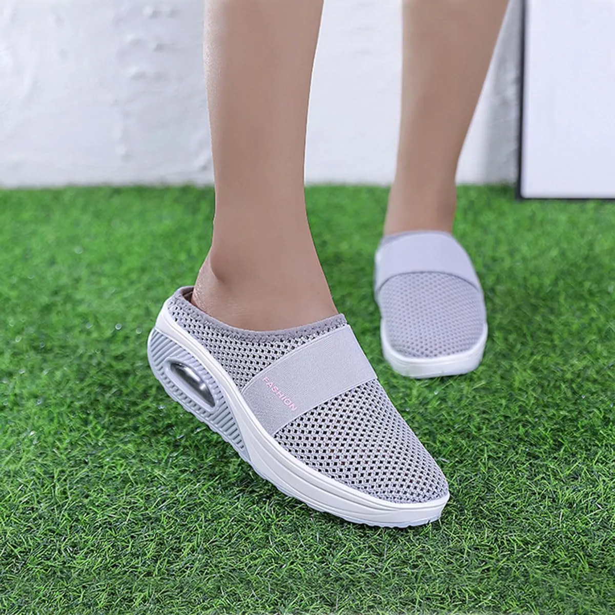 Stylendy Orthopedic Loafers, Diabetic Air-Cushion Slip On Shoes for Women, Arch Support Sneakers Slippers