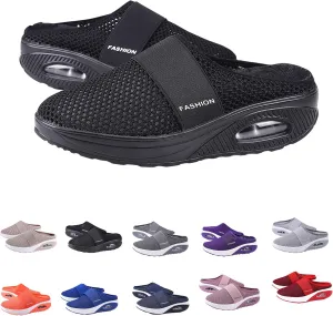 Stylendy Orthopedic Loafers, Diabetic Air-Cushion Slip On Shoes for Women, Arch Support Sneakers Slippers