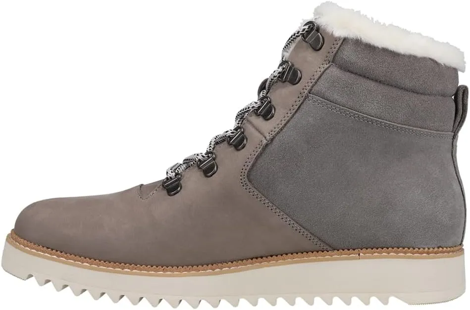 TOMS Womens Mojave Round Toe Lace Up Casual Boots Ankle Low Heel 1-2" - Brown