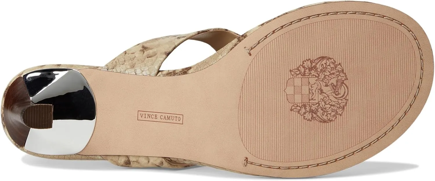 Vince Camuto Women's Lina Thong Kitten Heel Sandals Heeled