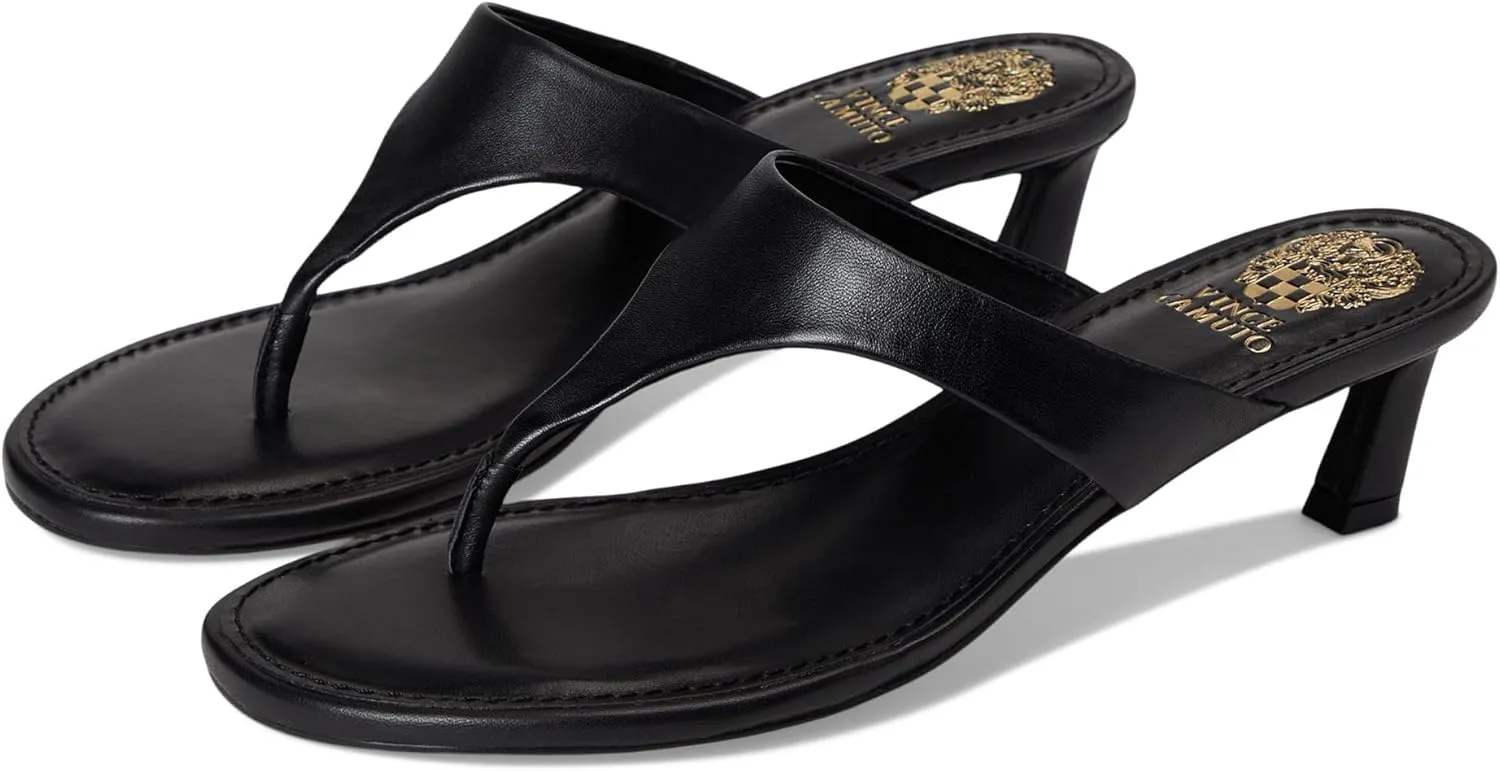 Vince Camuto Women's Lina Thong Kitten Heel Sandals Heeled