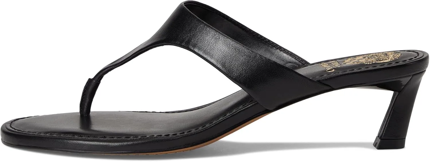 Vince Camuto Women's Lina Thong Kitten Heel Sandals Heeled