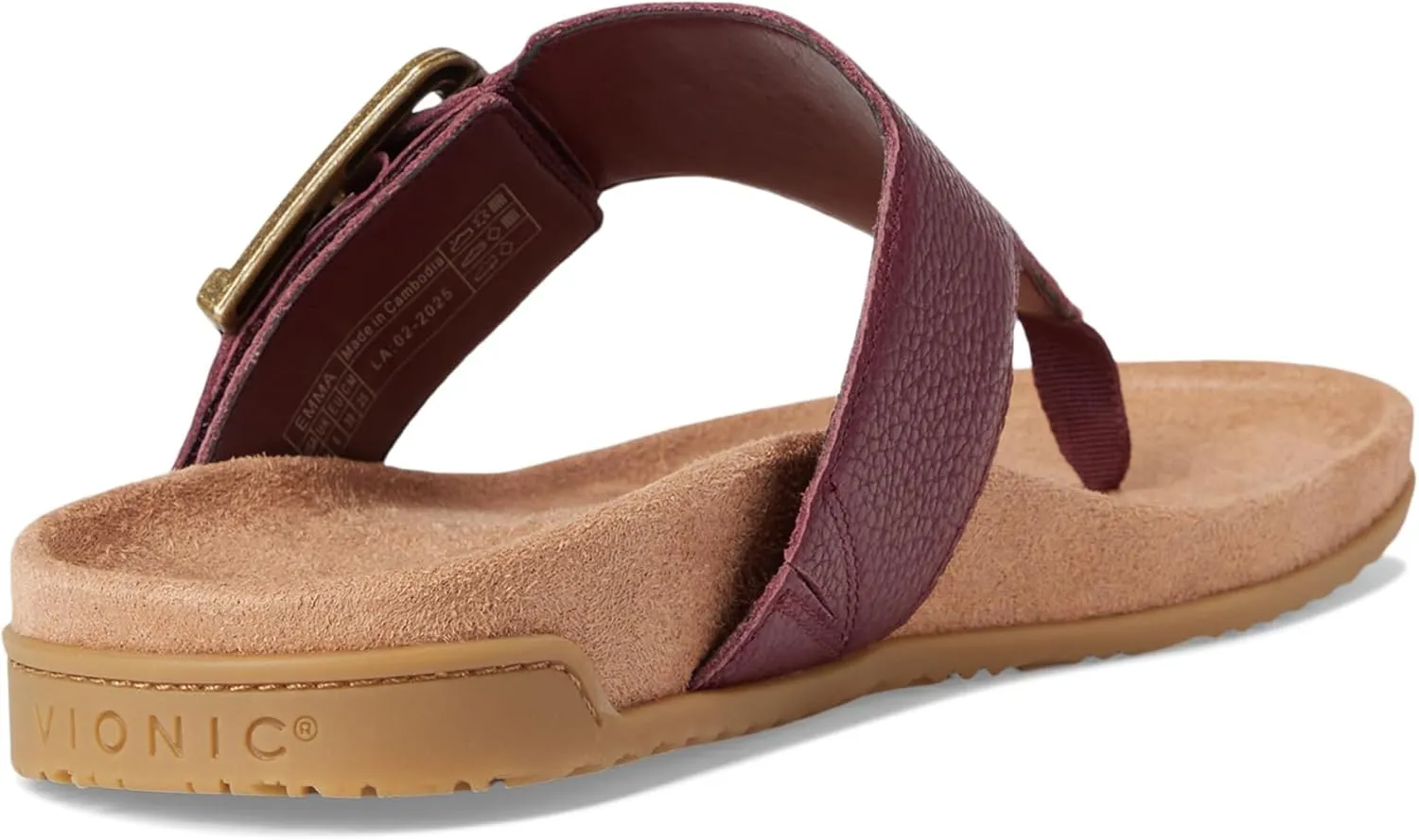 Vionic Women's Emma Thong Sandals Flip-Flop