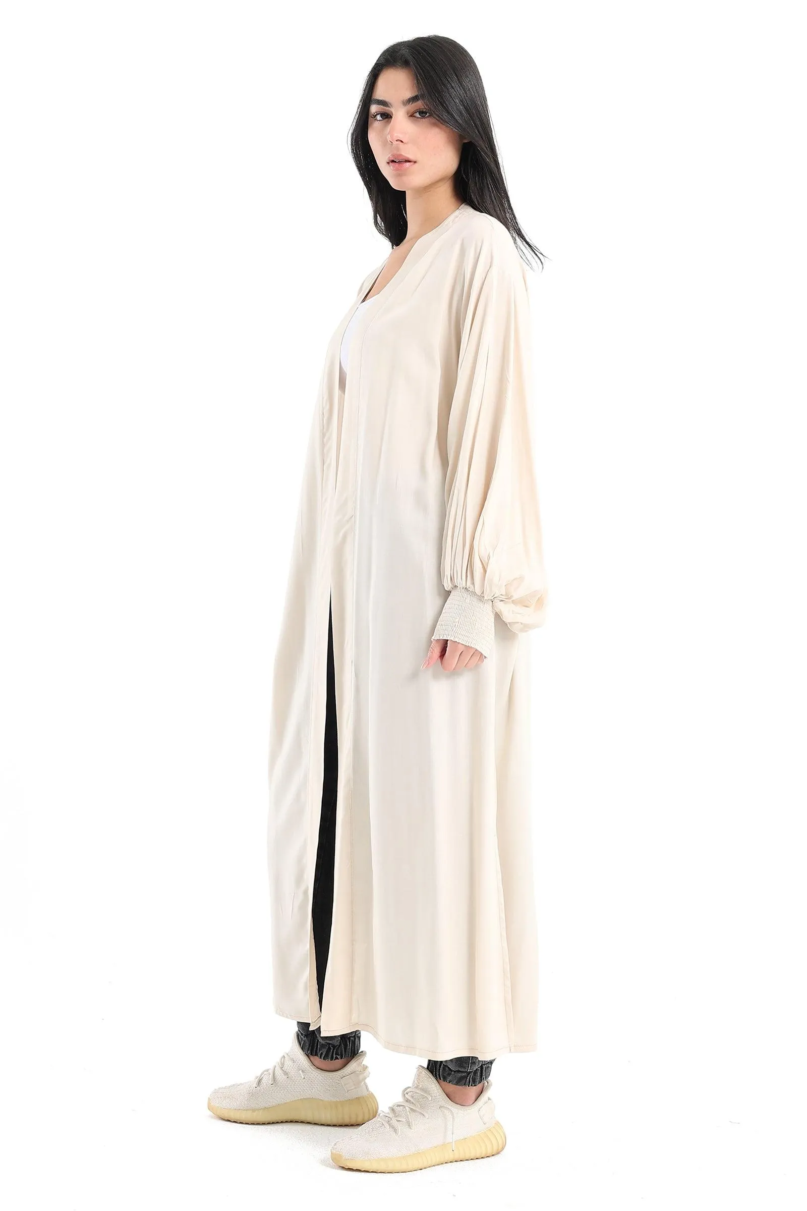 Voile Open Front Kimono