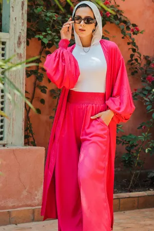 Voile Open Front Kimono