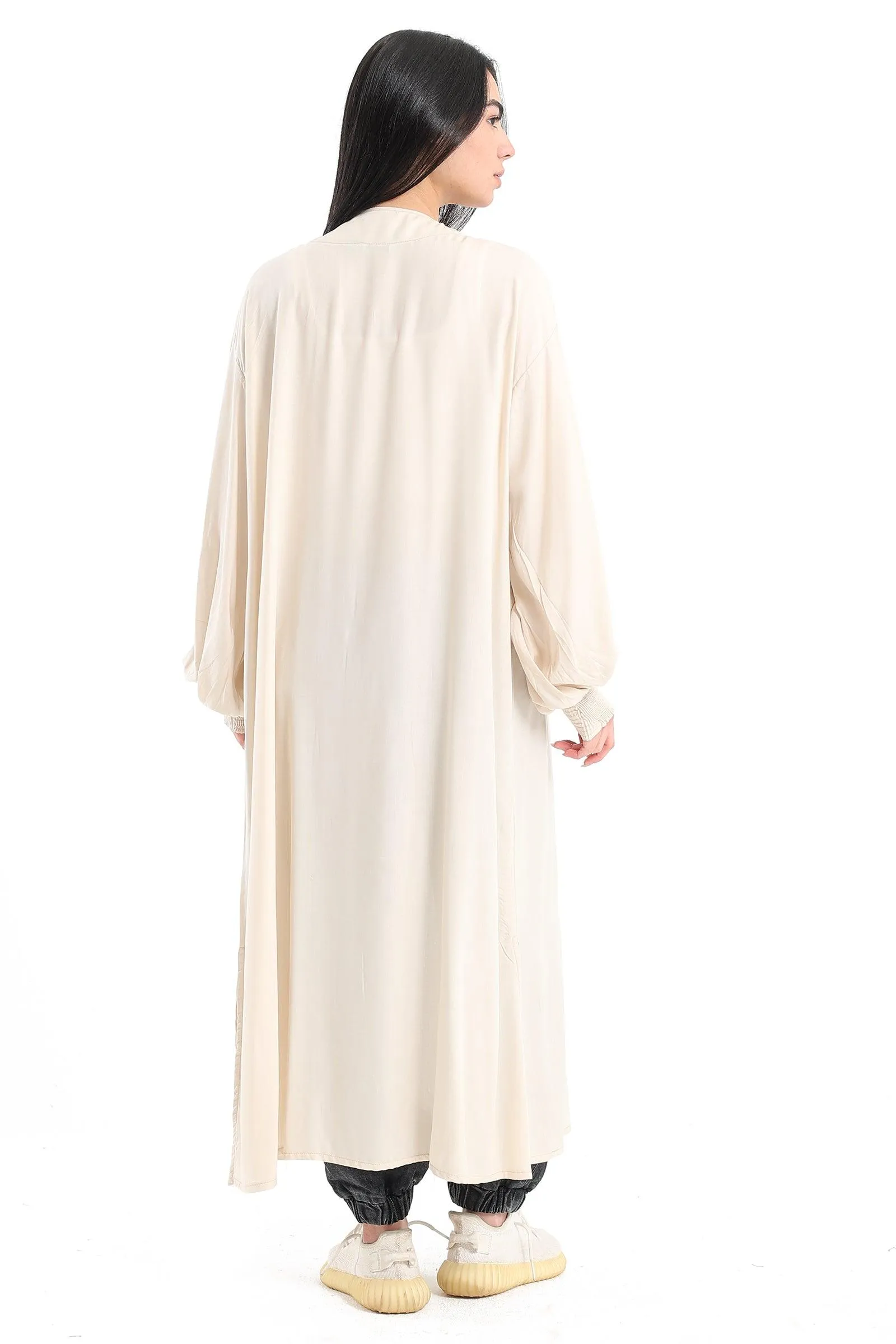 Voile Open Front Kimono