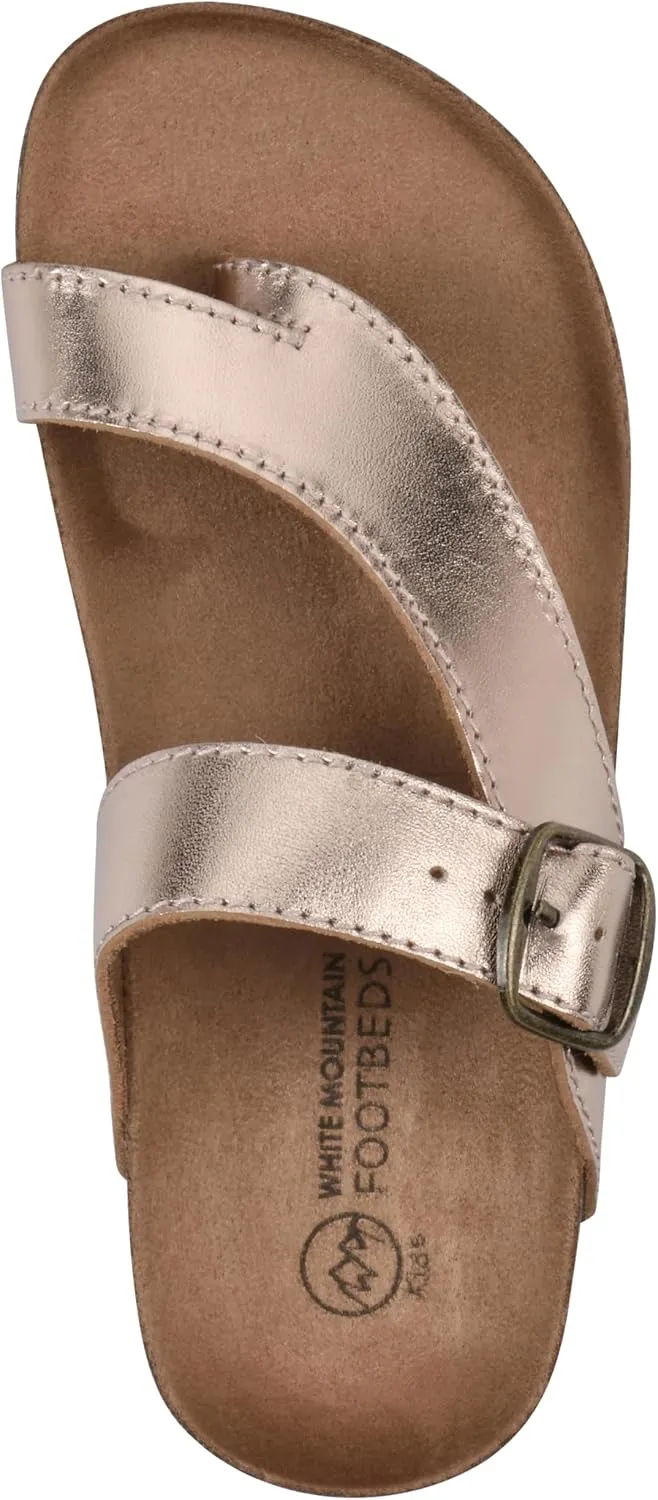 WHITE MOUNTAIN Girl's Carly Flat Sandal