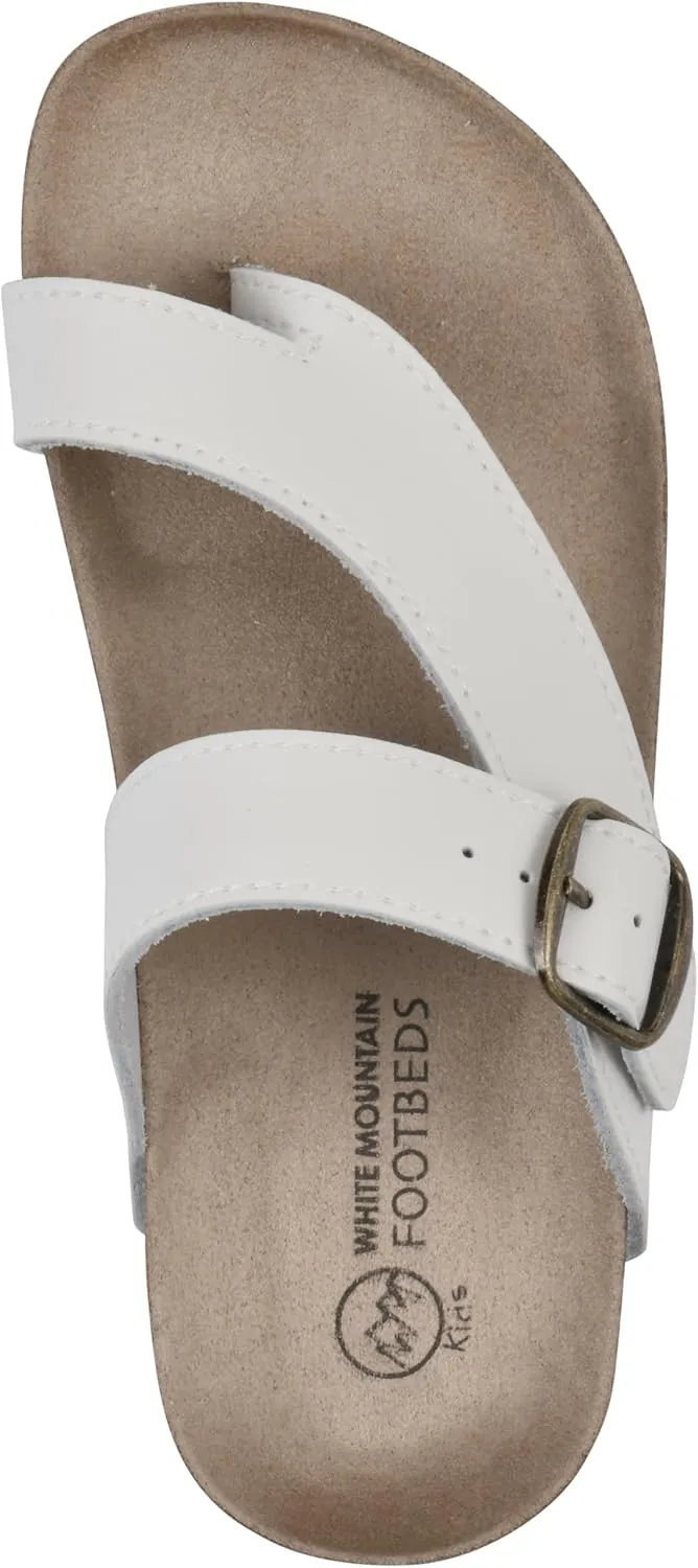 WHITE MOUNTAIN Girl's Carly Flat Sandal