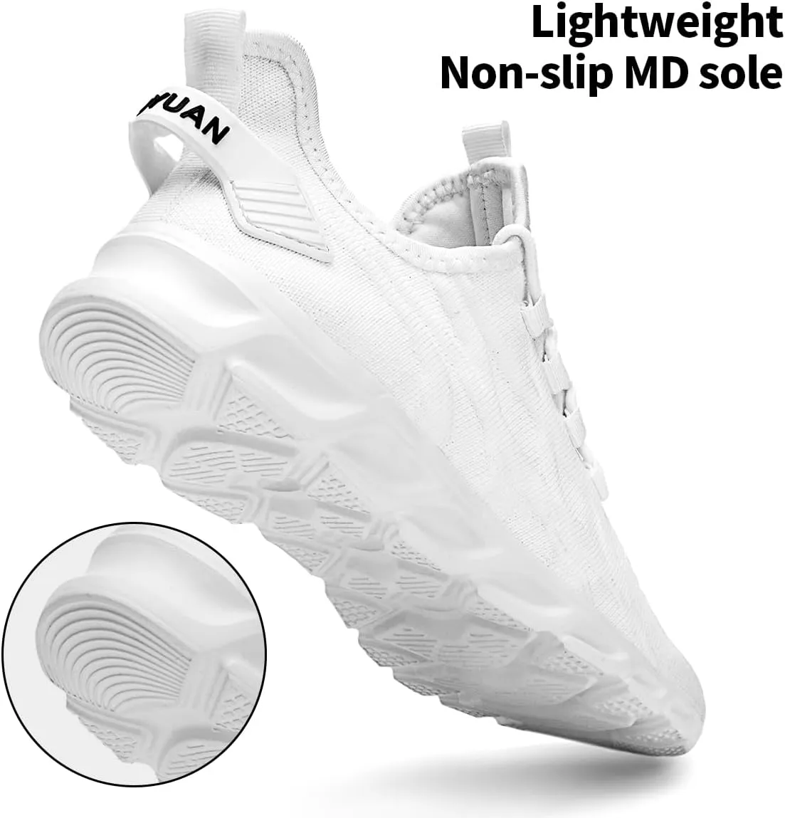 Women Running Shoes Walking Tennis Sport Shoes Women's Gym Sneakers Lightweight Breathable Non Slip Fashion Workout Shoe for Casual Jogging Mesh Sneaker