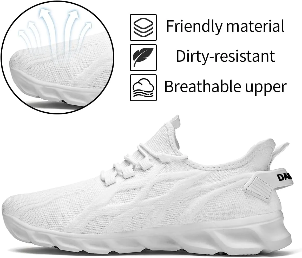 Women Running Shoes Walking Tennis Sport Shoes Women's Gym Sneakers Lightweight Breathable Non Slip Fashion Workout Shoe for Casual Jogging Mesh Sneaker